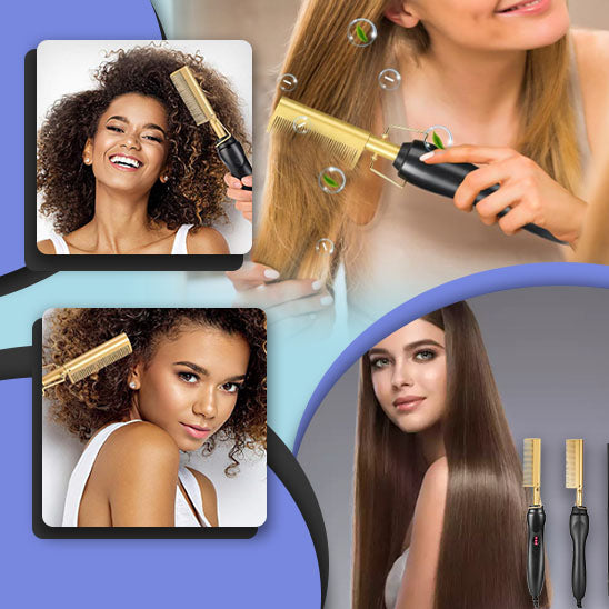 Peigne Chauffant 2 en 1 - Versatile comb™
