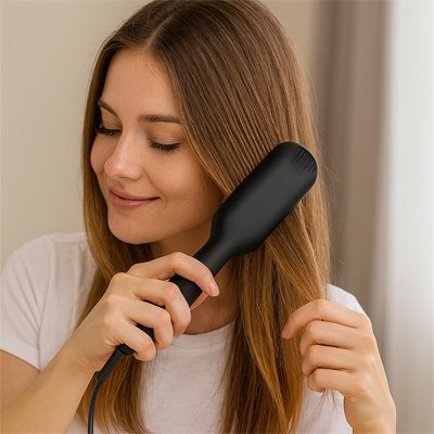 Brosse lissante chauffante | DomptiLiss